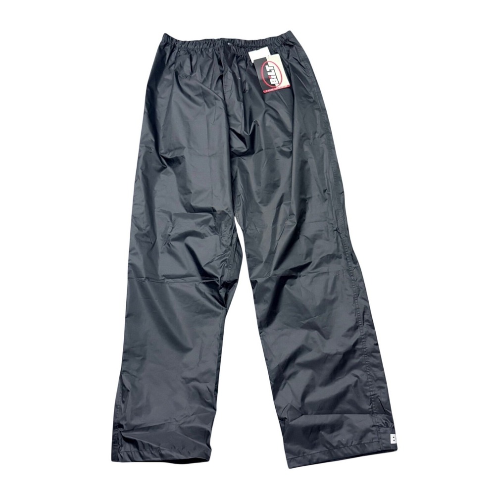 Bilt Monsoon Overpant Black Waterproof Motorcycle Rain Pants XL NWT